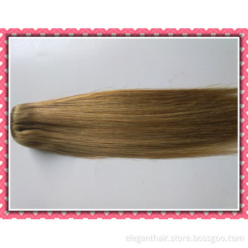 Premium Quality 100% Human Hair Weave Real Remy Hair Extension Clip-in Hair Extensions 20" Piano Color P8/22# 8PCS /Set